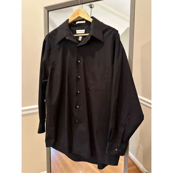 Van Heusen Men’s Button Down Shirt‎ Size 32 NWT XLarge - Picture 1 of 3